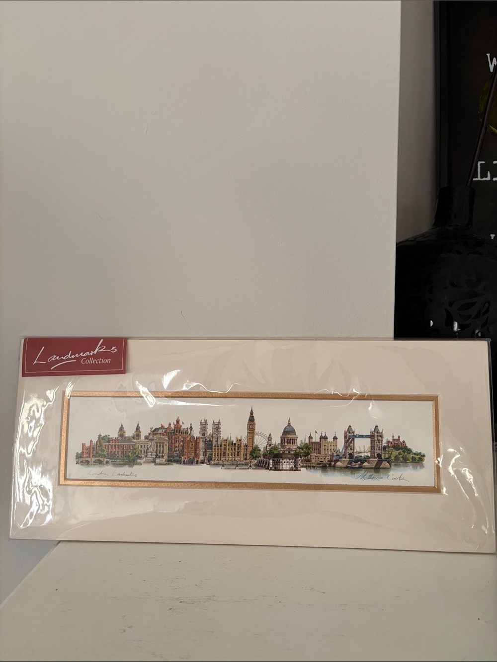 Landmark Collection London Skyline Print Ready for Framing